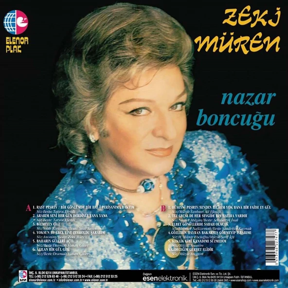 Zeki Müren Nazar Boncuğu - Plak ürün görseli 1