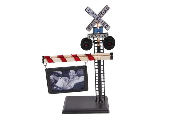 pilelistore Dekoratif Metal Çerçeve Yön Levhası Vintage Hediyelik - 3