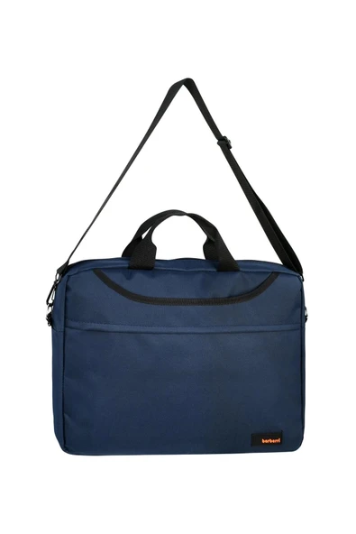 pilelistore 15.4 İnç Lüks Laptop Dizüstü Bilgisayar Çantası Mavi