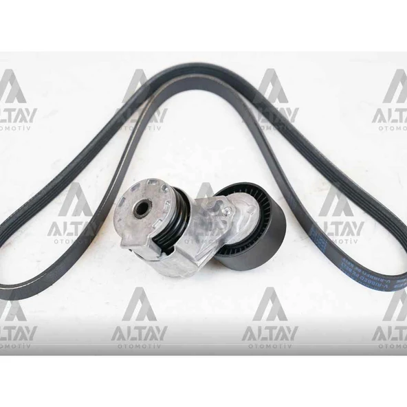 VANTİLATÖR GERGİ SETİ MEGANE / CLIO / KANGOO / FLUENCE / CAPTUR / KADJAR / QASHQAI / MERCEDES C180 / 08= / 5PK1200 KAYIŞLI ürün görseli