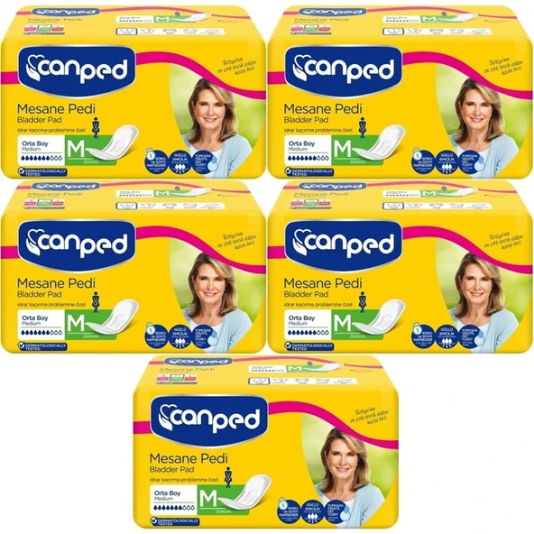 Canped Mesane Pedi Klasik M - Orta - Medium Boy 50 Adet ürün görseli 1