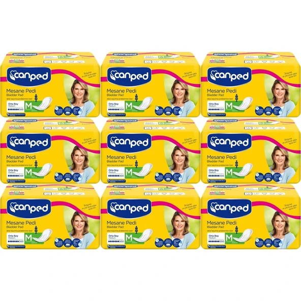 Canped Mesane Pedi Klasik M - Orta - Medium Boy 90 Adet ürün görseli