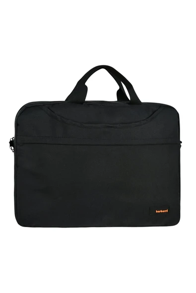 pilelistore 15.4 İnç Lüks Laptop Dizüstü Bilgisayar Çantası Siyah