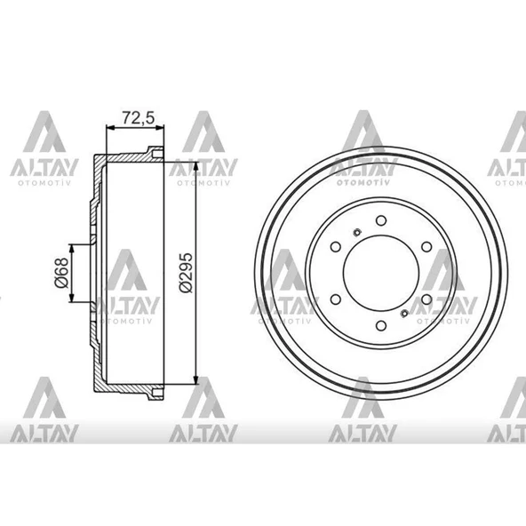 FREN KAMPANASI NAVARA 06-15 / 16= PICKUP / ARKA ürün görseli