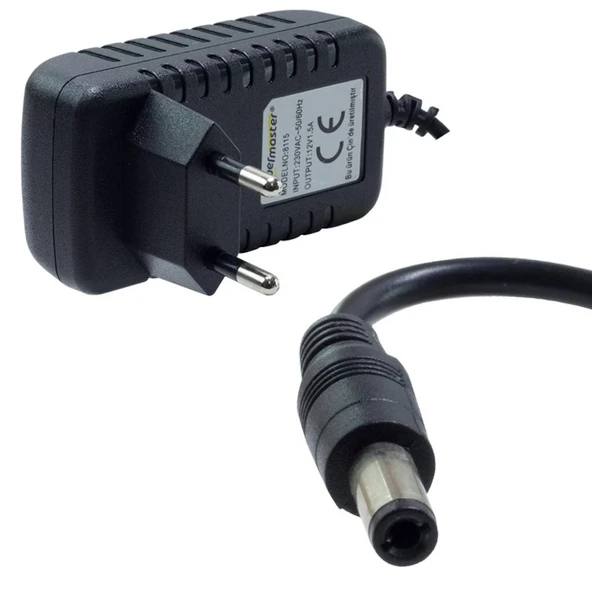 pilelistore 12V 2A DC Standart Adaptör 5.5*2.5 Uç