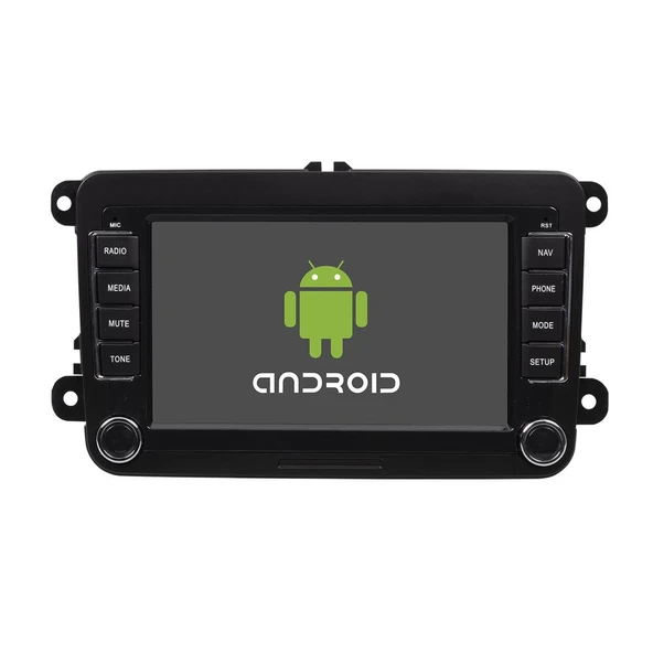 FOR-X VOLKSWAGEN POLO(2010-2015) 7''QLED-TUŞLU-ANDROİD 4-64GB-WİFİ-BT5.4-KABLOSUZ CARPLAY-FULL HD ARKA KAMERA