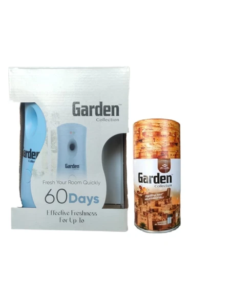 Garden Oda Kokusu Freshmatik, Otomatik Sprey Makine + Gizemli Doğu Yedek Sprey 260 ml Air Freshener + Gizemli Doğu Parfüm Spreyi 260 ml x 3 Adet - 2