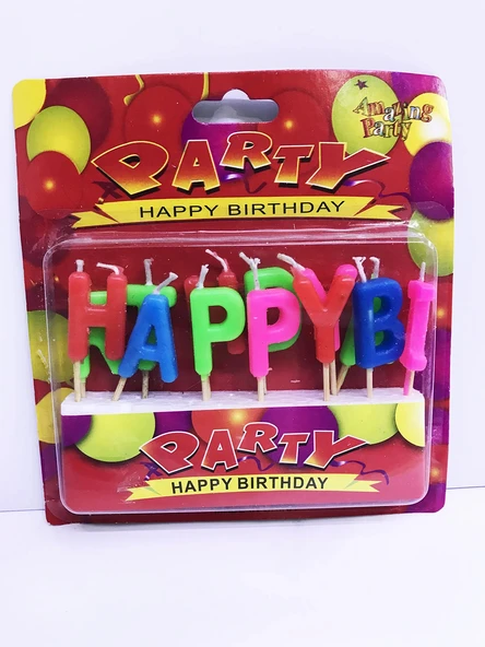pilelistore Parti Malzemeleri Renkli Happy Birthday Mum