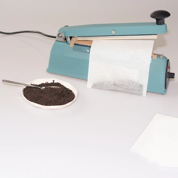 Çay Demleme Filtresi Boş Demlik Poşeti Büyük Endüstriyel Boy Kazan Galoşu Bonesi 15x15 cm 1000 Adet Ev Otel Cafe Horeca - 5