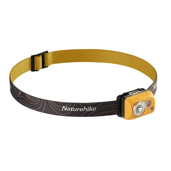 Naturehike Hakino 210 Lümen Kafa Lambası Sarı ürün görseli