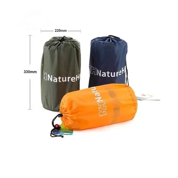 Naturehike Ultralight Şişme Kamp Matı 185*60*2.5 cm Sarı - 3
