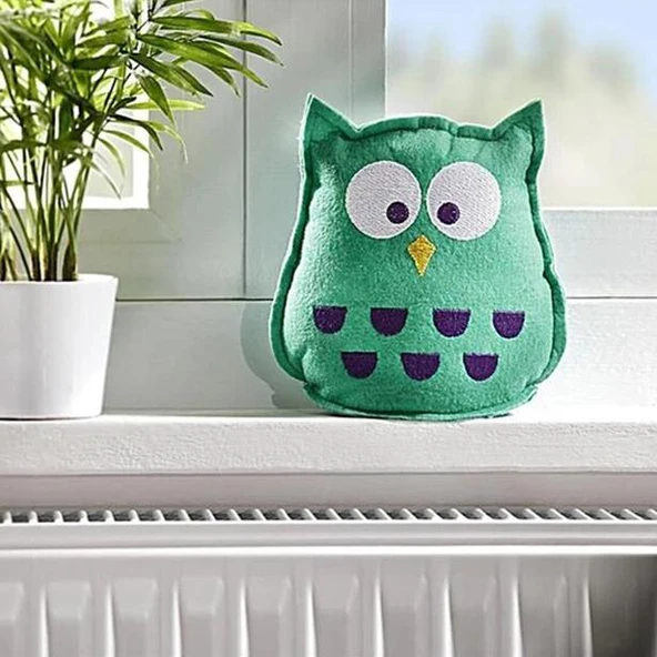 Nem Giderici Peluş Baykuş (Kapı ve Pencere Stoperi) ürün görseli