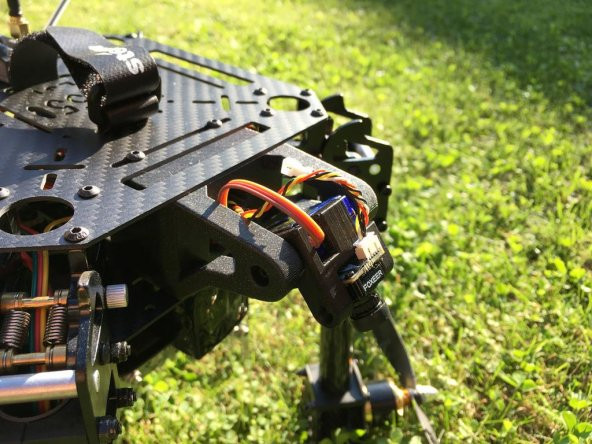 Droneframe Zd550 Hareketli Fpv Kamera Tutucu Plastik Aparat - 1