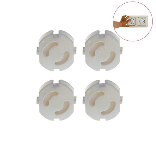 Priz Kapağı Bebek Priz Koruyucu 4lü
