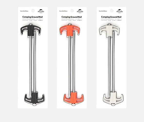Naturehike Galvaniz Çadır Kazığı 2Adet 25cm - Resim 2