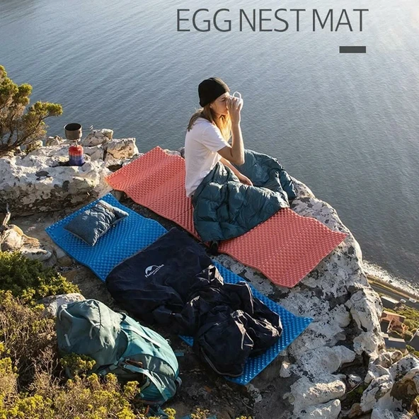 Naturehike Akordiyon Katlanır Kamp Matı Z Mat Haki - Resim 6