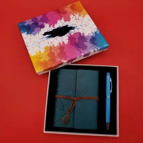 pilelistore Tükenmez Kalem Mavi Defter Dekoratif Hediyelik ürün görseli