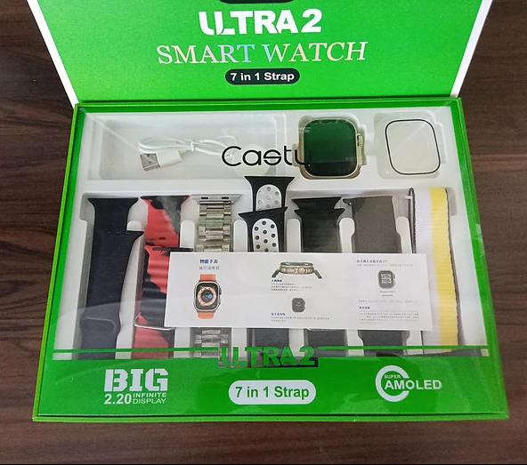 Castu Ultra 2 Big 7 Kordonlu Akıllı saat - Resim 4