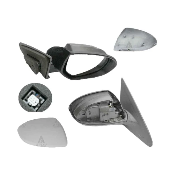 AYNA DIŞ DİKİZ MAZDA 3 09-13 ELEKTRİKLİ ISITMALI OTOMATİK KATLANIR SİNYALSİZ SAĞ ürün görseli