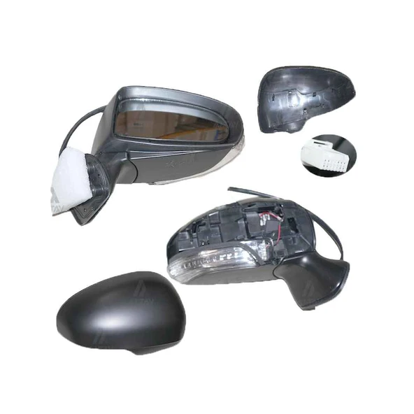 AYNA DIŞ DİKİZ AVENSIS 09-15 ELEKTRİKLİ ISITMALI OTOMATİK KATLANIR SİNYALLİ 9 FİŞLİ SAĞ ürün görseli