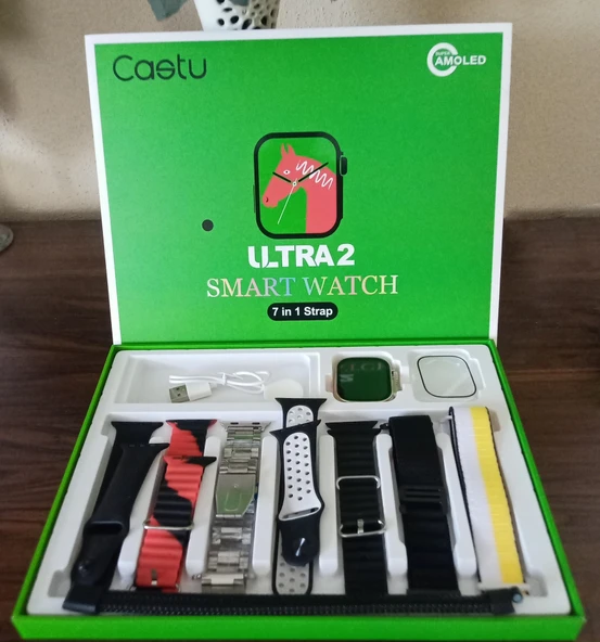 Castu Ultra 2 Big 7 Kordonlu Akıllı saat - Resim 2