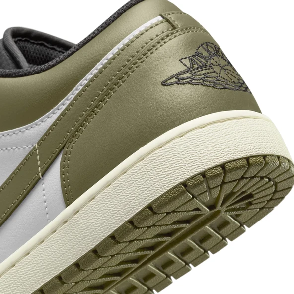 NİKE Jordan Air 1 Low Erkek Siyah Spor Ayakkabı - 3