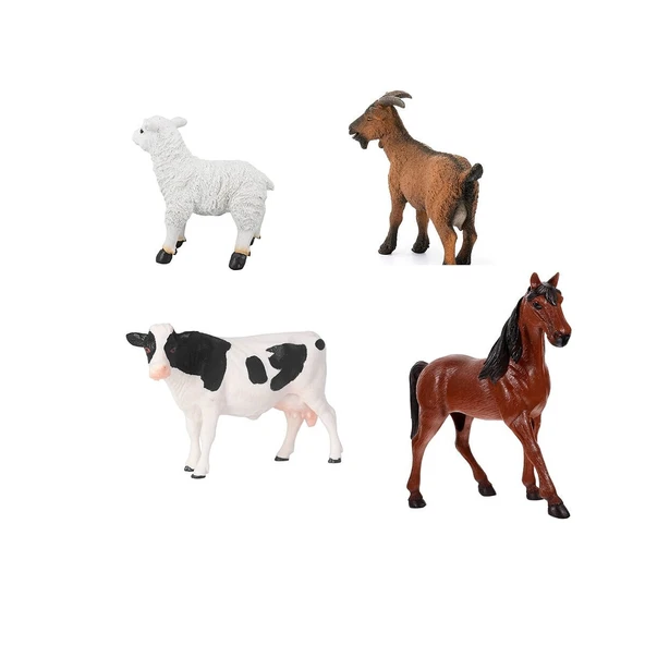 BMA-14 PVC PAKETTE DÖRTLÜ ÇİFTLİK HAYVANLARI ürün görseli