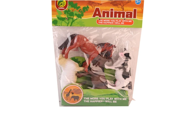 BMA-14 PVC PAKETTE DÖRTLÜ ÇİFTLİK HAYVANLARI - Resim 2