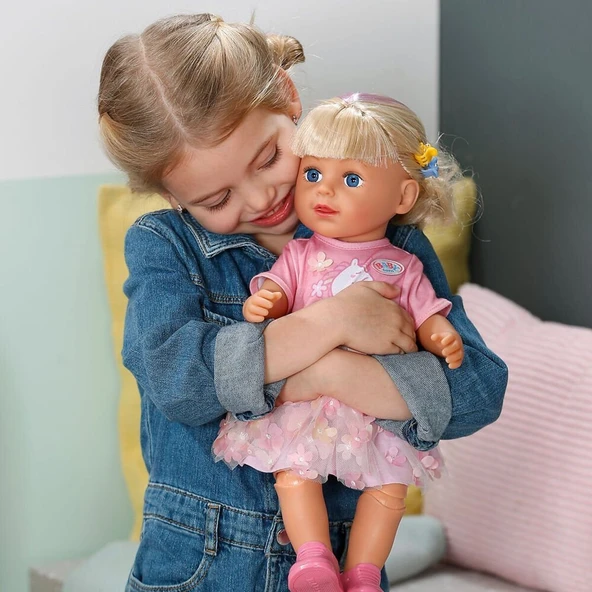 838006 Baby Born Kız Kardeş Bebek Carla 43 cm - Resim 4