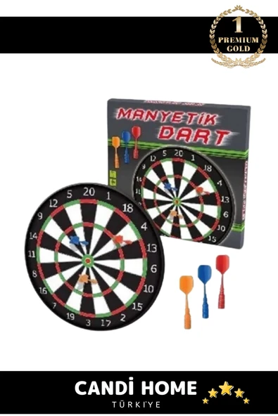 Özel Seri Eğitici Zeka Geliştirici Öğretici Eğlence Aile Manyetik Dart Küçük Boy Çap 33 Cm - Resim 2