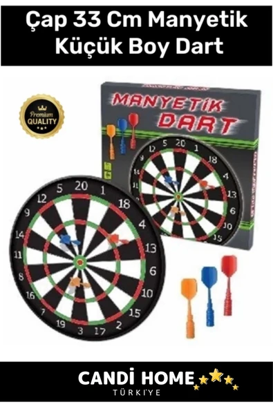 Özel Seri Eğitici Zeka Geliştirici Öğretici Eğlence Aile Manyetik Dart Küçük Boy Çap 33 Cm ürün görseli