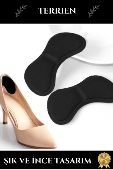 Deluxe Seri Ayakkabı Topuk Vurma Önleyici ve Daraltma Pedi 5mm Unisex Konforlu Destek Pratik Etkili - 3