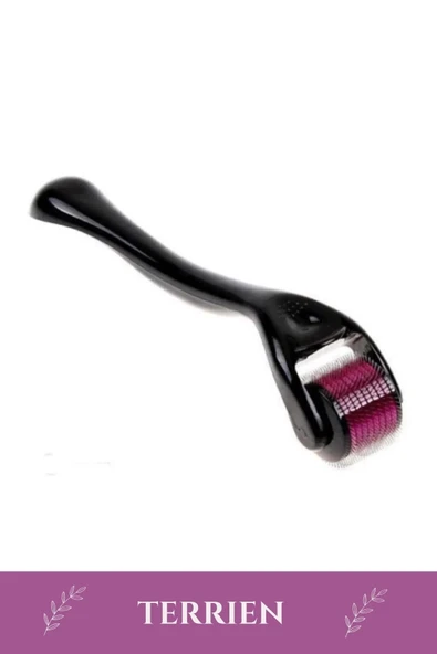 Derma Roller Titanyum Uçlu 540 İğneli Cilt Bakım Vücut Yenileme Masaj Aleti 0,50 mm - 3