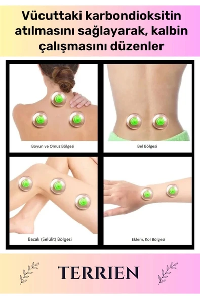 Çatlak Vakumlu Selülit Yağ Çatlak Giderici 6 Numara Hacamat Kupası 10 Adet - 3