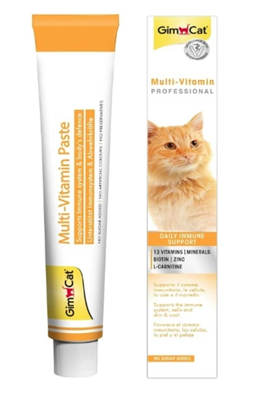 Gimcat malt soft extra 100gr + gimcat multivitamin 100gr kedi macunu - Resim 3