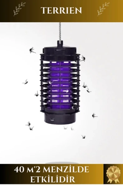Smart Seri Elektrikli Sinek Öldürücü Cihaz Cız Lamba Mor Işık Şık Tasarım Kokusuz Portatif - 2