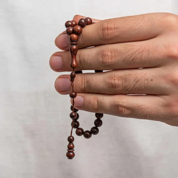 pilelistore Yuvarlak Kesim Kuka Tesbih - 3