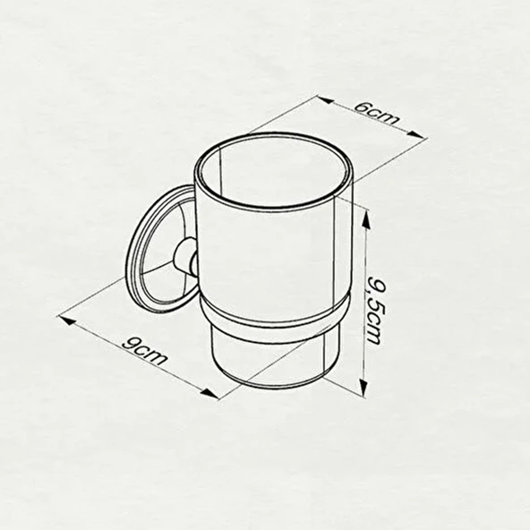 Diş Fırçalık Plastik Hazneli Banyo Wc Duvara Monte Vidalı Dübel Dahil Siyah Tekli Aksesuar - Resim 4