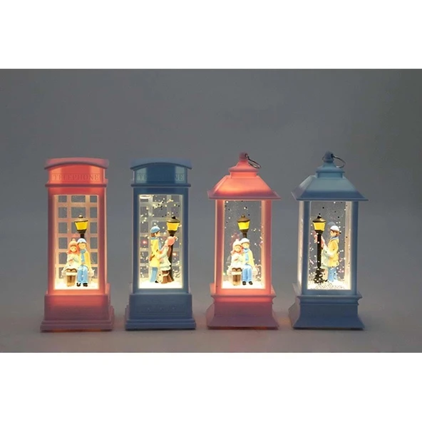 pilelistore Kış Masalı Işıklı Kar Küresi - 2