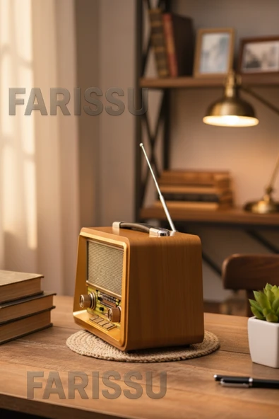 Nostaljik Tasarımlı, Modern Özellikli Everton RT-880BT Bluetooth Hoparlör ve Radyo - 3