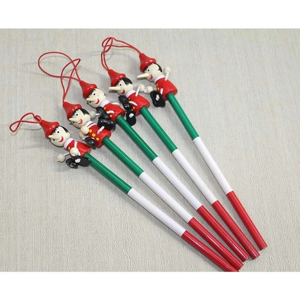 pilelistore Ahşap Pinokyo Kurşun Kalem - Resim 2