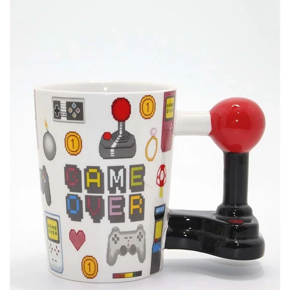 pilelistore Porselen Game Over Kupa Bardak - 2