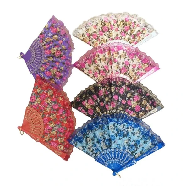 pilelistore Yelpaze Karışık Renk 12 Adet - 2