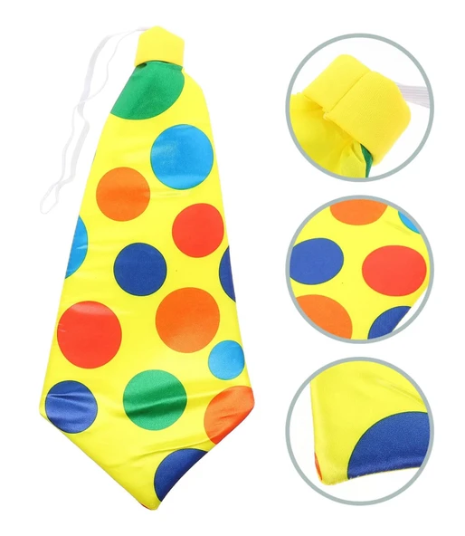 pilelistore Palyaço Kravatı Lastikli Geniş Kesim 17x37 cm - 2