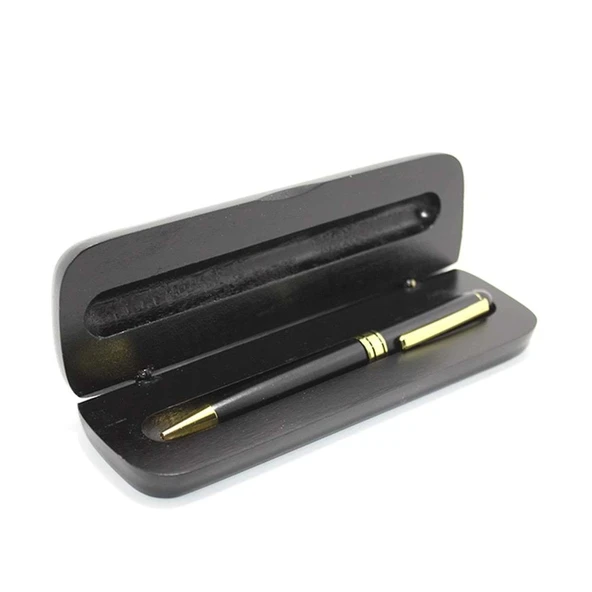 pilelistore Ahşap Kutulu Tükenmez Kalem ürün görseli