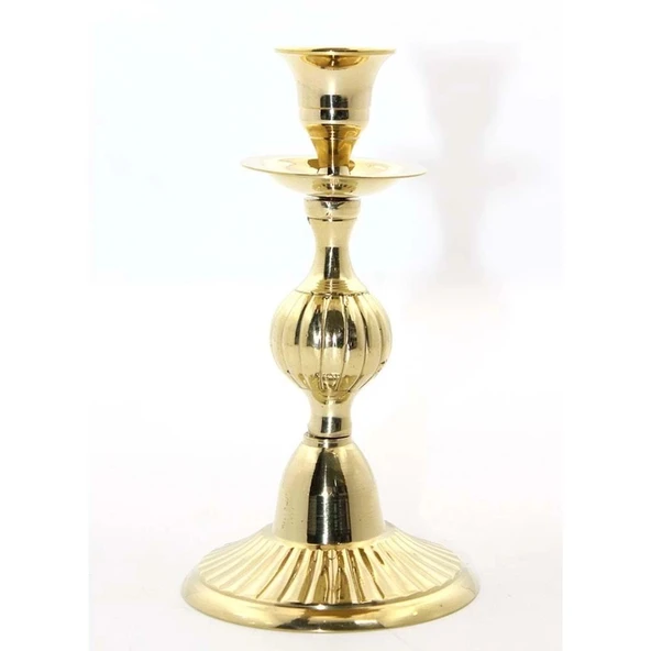 pilelistore Tekli Pirinç Şamdan