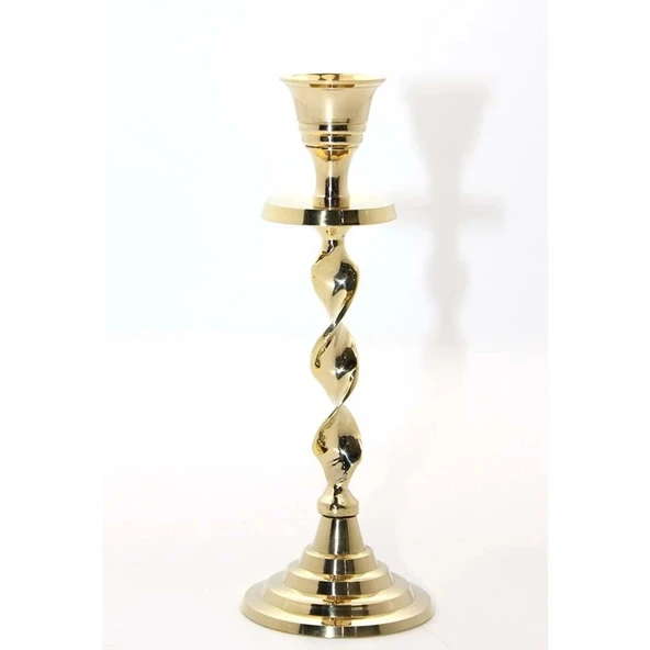 pilelistore Tekli Pirinç Şamdan