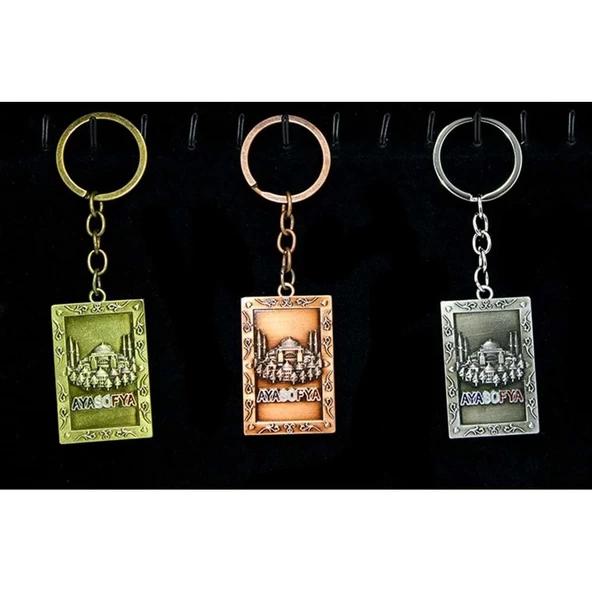 pilelistore Metal Ayasofya Anahtarlık - 2