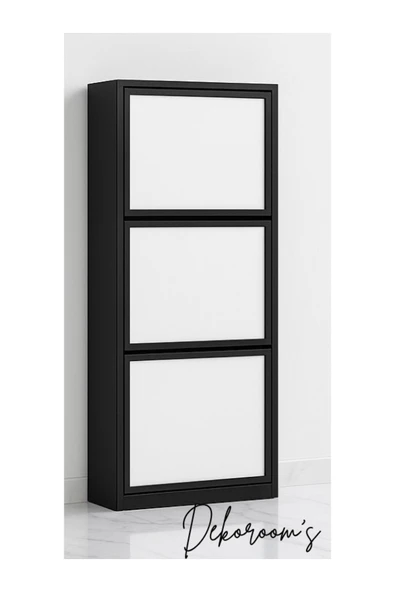 Dekoroom's Modern Ayakkabılık – DEKOROOMS Koleksiyonu - 3 Kapaklı - 3