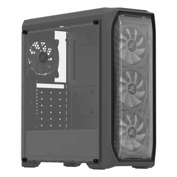 Zalman N5 MF USB 3.2 RGB ATX Mid Tower Siyah Kasa - Resim 3